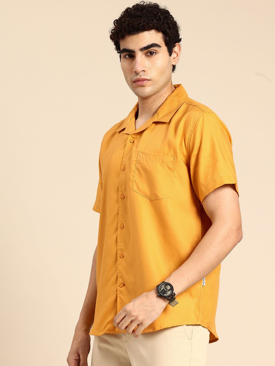 Being Human Short Sleeves Casual Shirt