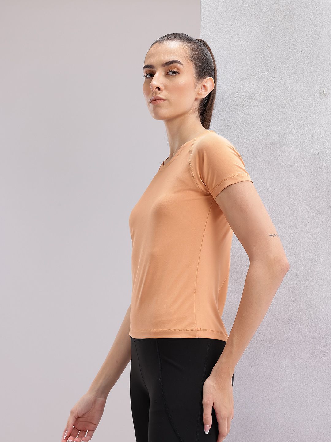 HRX by Hrithik Roshan Women Slim Fit Training T-shirt