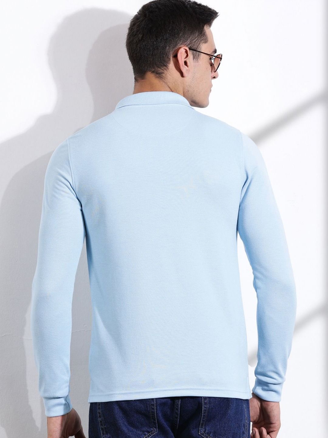 Thomas Scott Men Solid Polo Collar T-shirt