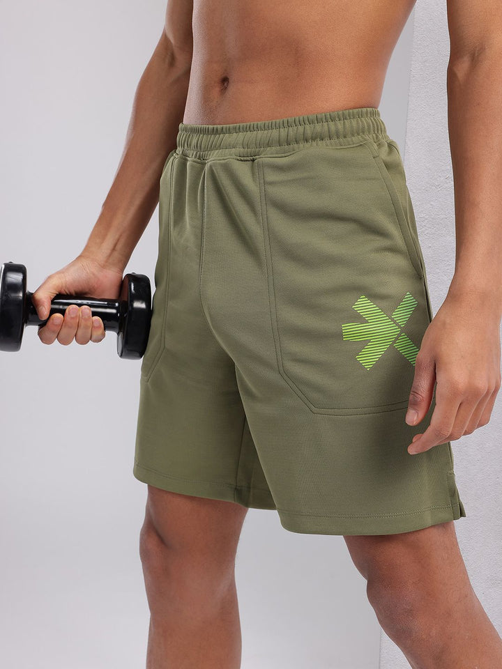HRX by Hrithik Roshan Men Rapid-Dry Training Shorts