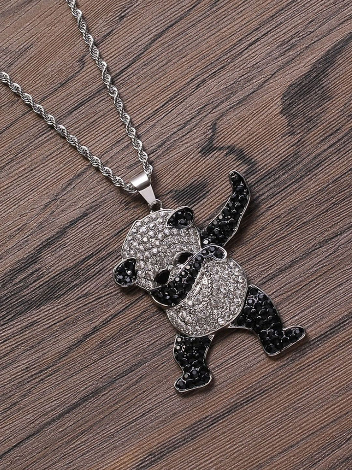 SALTY Men Dab Panda Stainless Steel Chain with Pendant