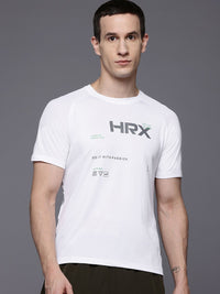 HRX by Hrithik Roshan Rapid-Dry Typography Print Running T-shirt