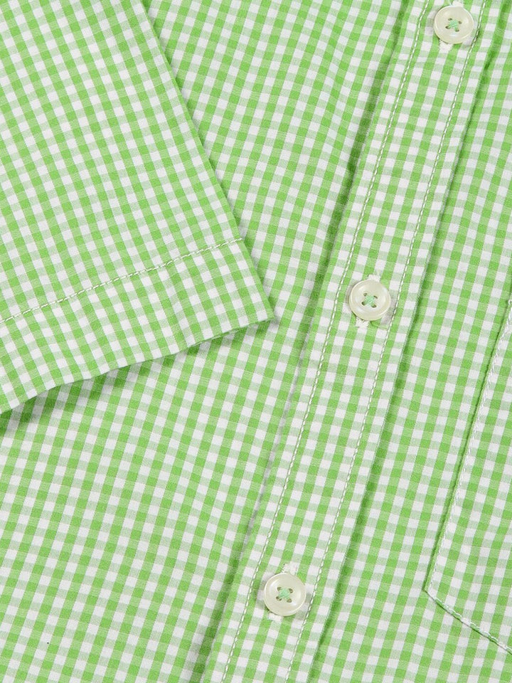 Thomas Scott Standard Slim Fit Checked Pure Cotton Casual Shirt