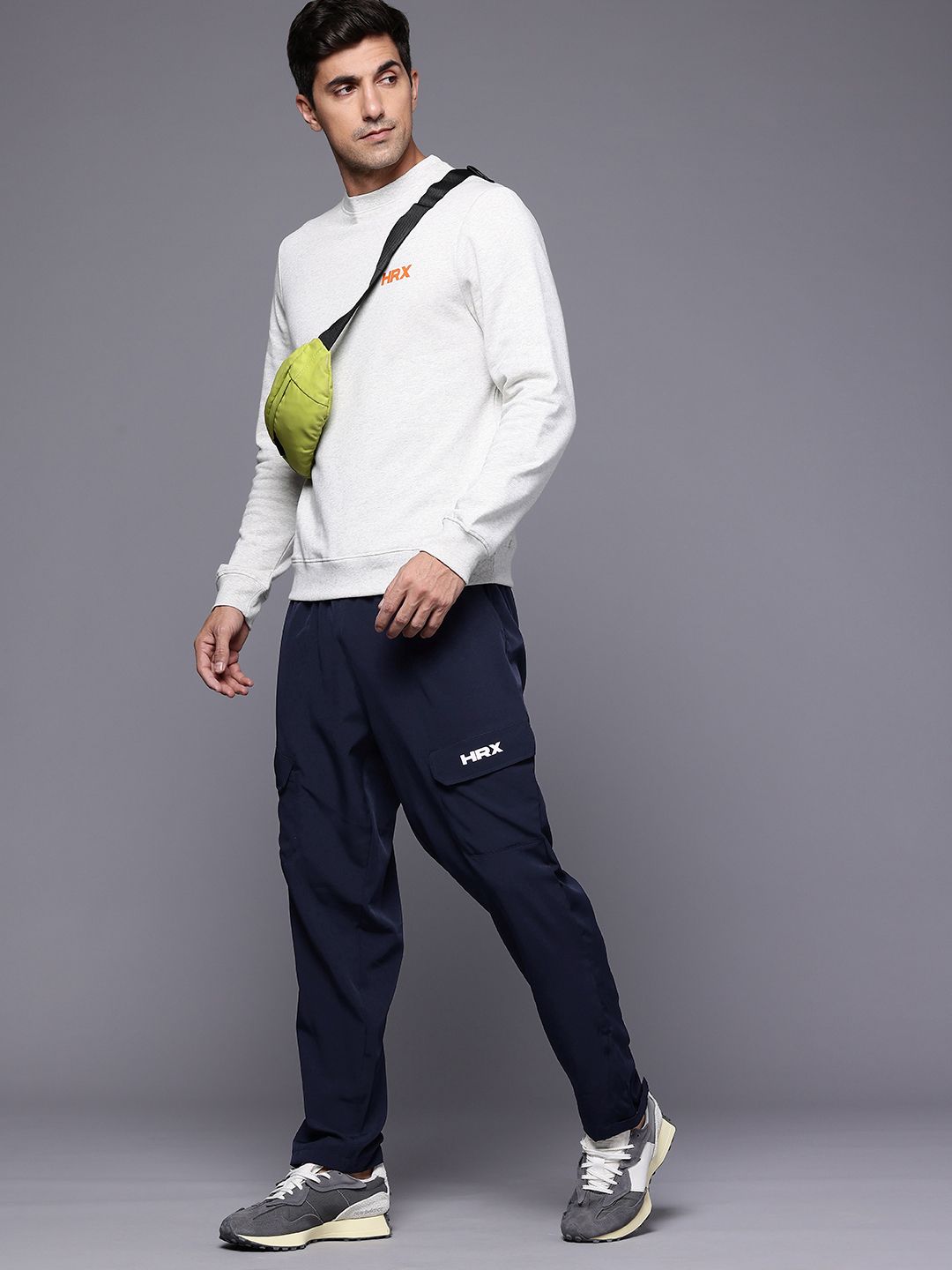 HRX by Hrithik Roshan Men HRXGT Typography Lifestyle Track Pant