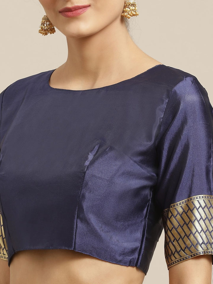 Saree mall Multicoloured Woven Design Banarasi Saree