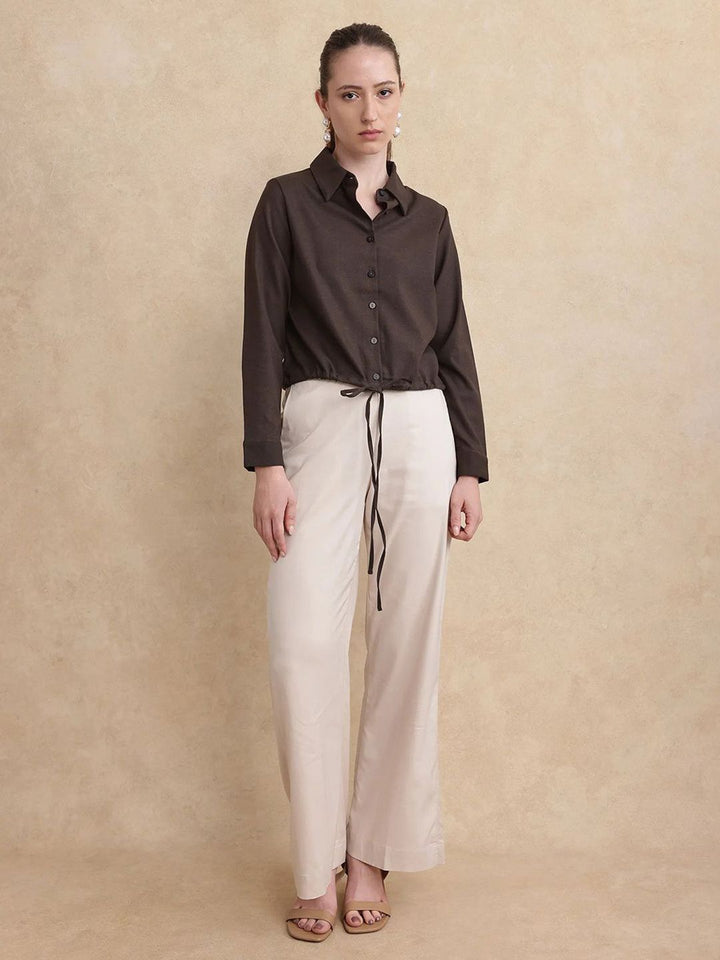 Rareism Women Shirt Shirt Shirt Style Tops