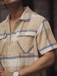 Powerlook Men Tartan Checks Opaque Checked Cotton Casual Shirt