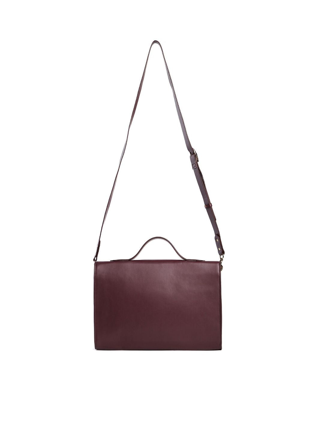 Berrylush Women Maroon Laptop Bag