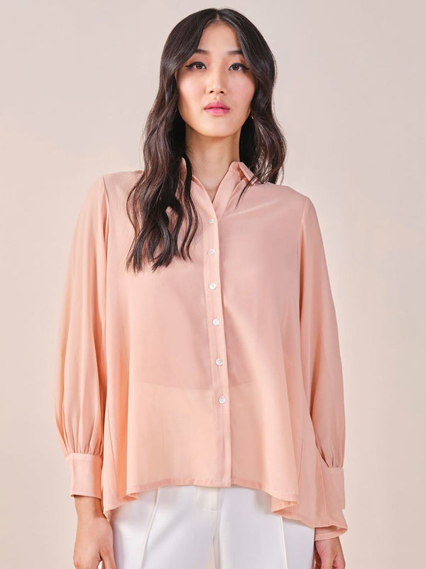 AND Solid Shirt Style Top