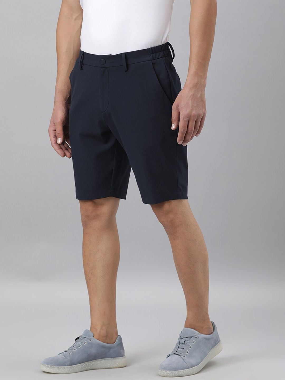 RARE RABBIT Men Trip Regular Fit Shorts