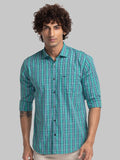 Park Avenue Checks Slim Fit Organic Cotton Casual Shirt
