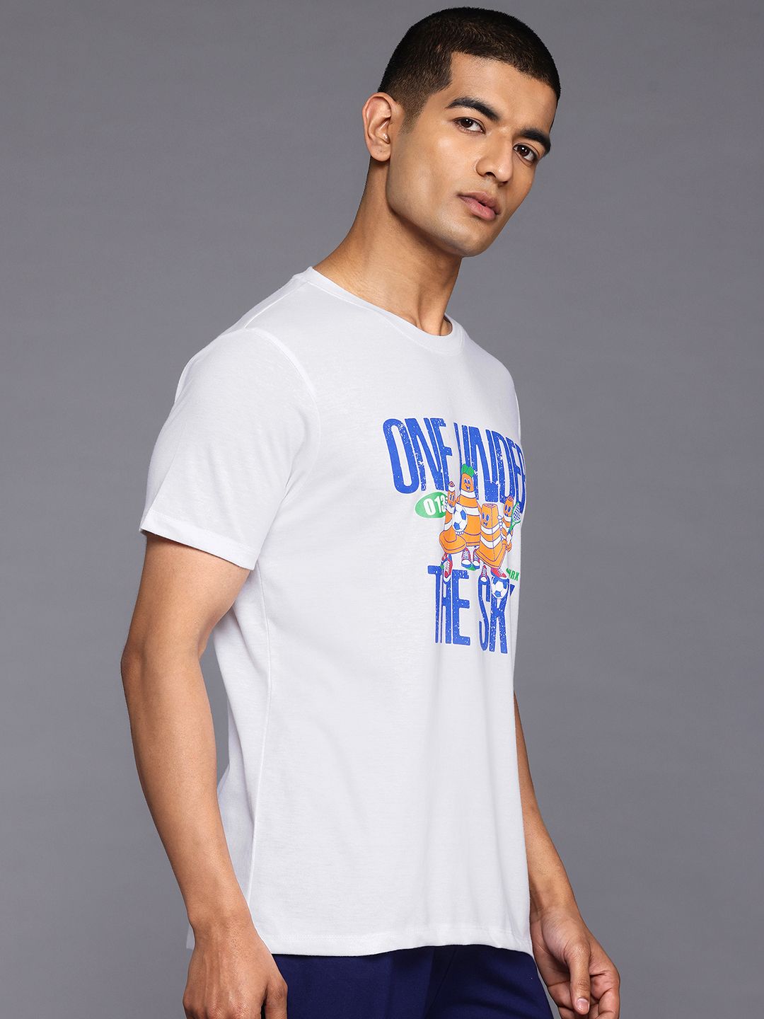 HRX by Hrithik Roshan Printed Short Sleeves Casual T-shirt