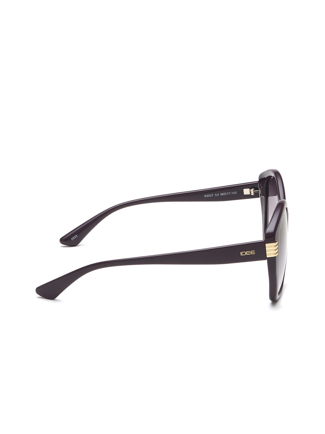 IDEE Women Round Sunglasses with UV Protected Lens IDS3027C4SG