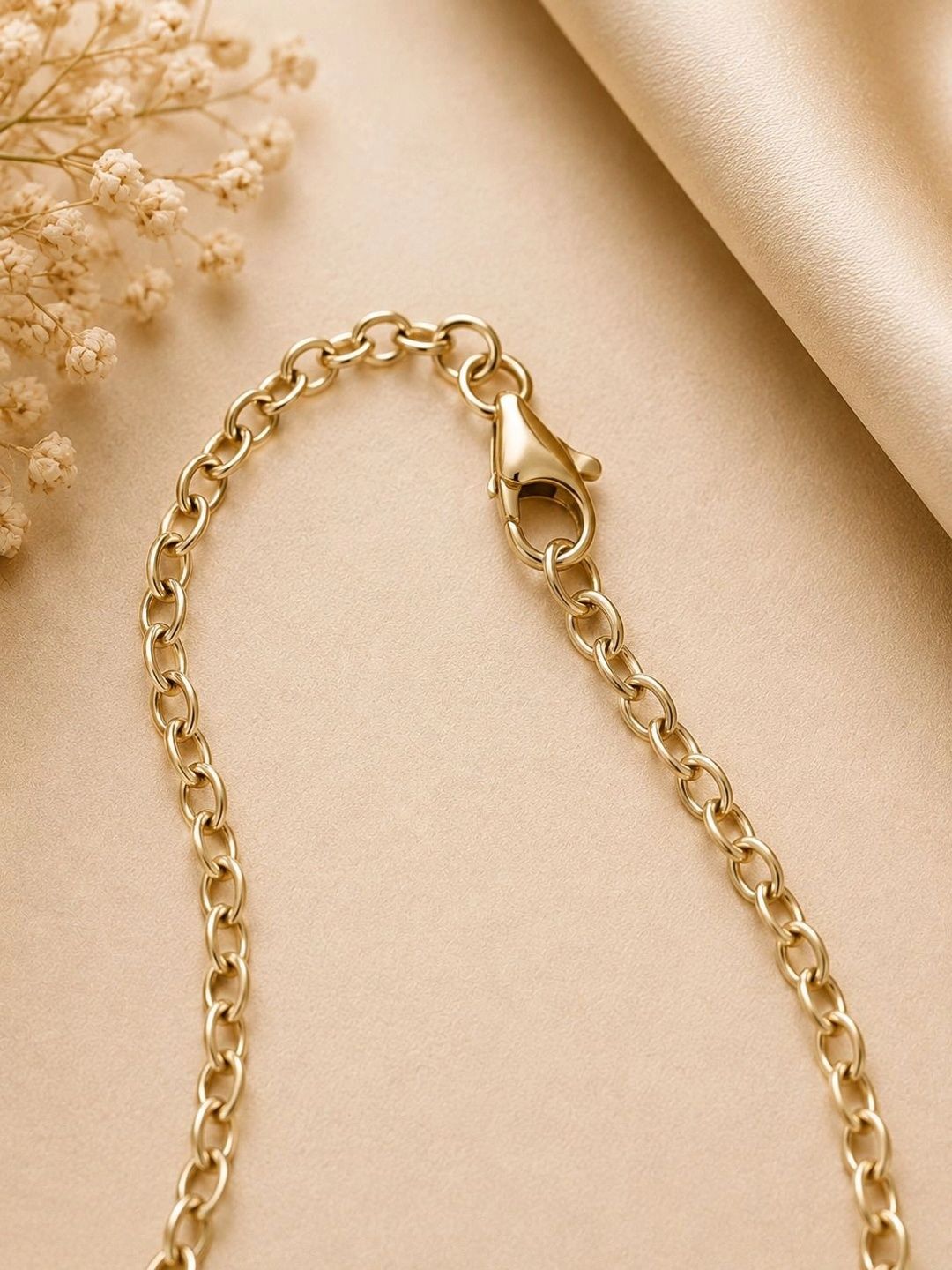 Kalung Tembaga Bersalut Emas PANASH
