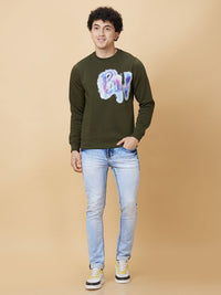 Being Human Men Printed Sweatshirt