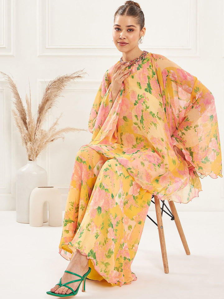 Antheaa Printed Top & Trouser