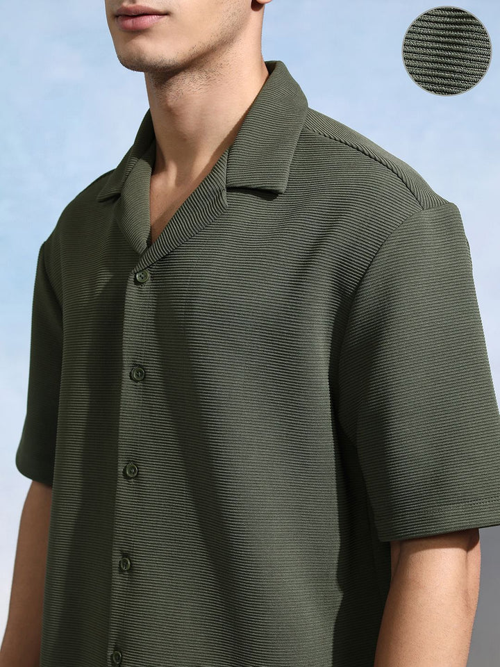 HIGHLANDER Men Opaque Casual Shirt