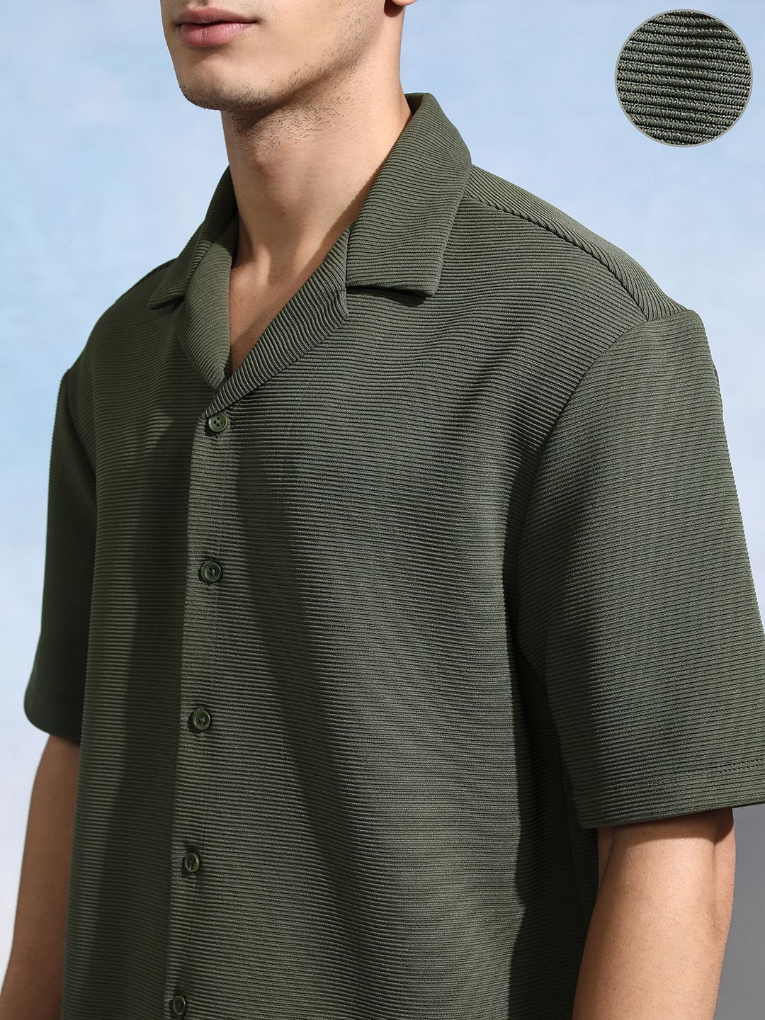 HIGHLANDER Men Opaque Casual Shirt