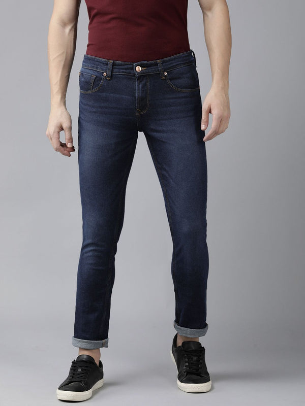 SPYKAR Men Skinny Fit Low-Rise Light Fade Stretchable Jeans