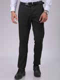 The Indian Garage Co. X Luxe Men Checked Slim Fit Formal Trousers