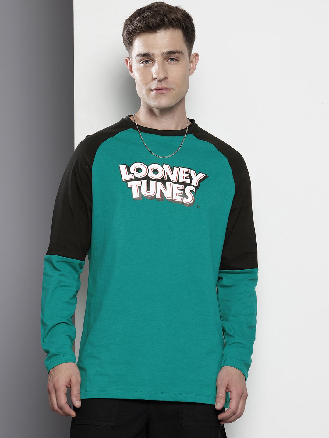 The Indian Garage Co Tom & Jerry Printed Oversized Pure Cotton T-shirt