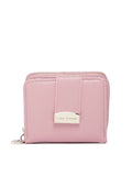 Lino Perros Women Pink Solid Zip Around Wallet