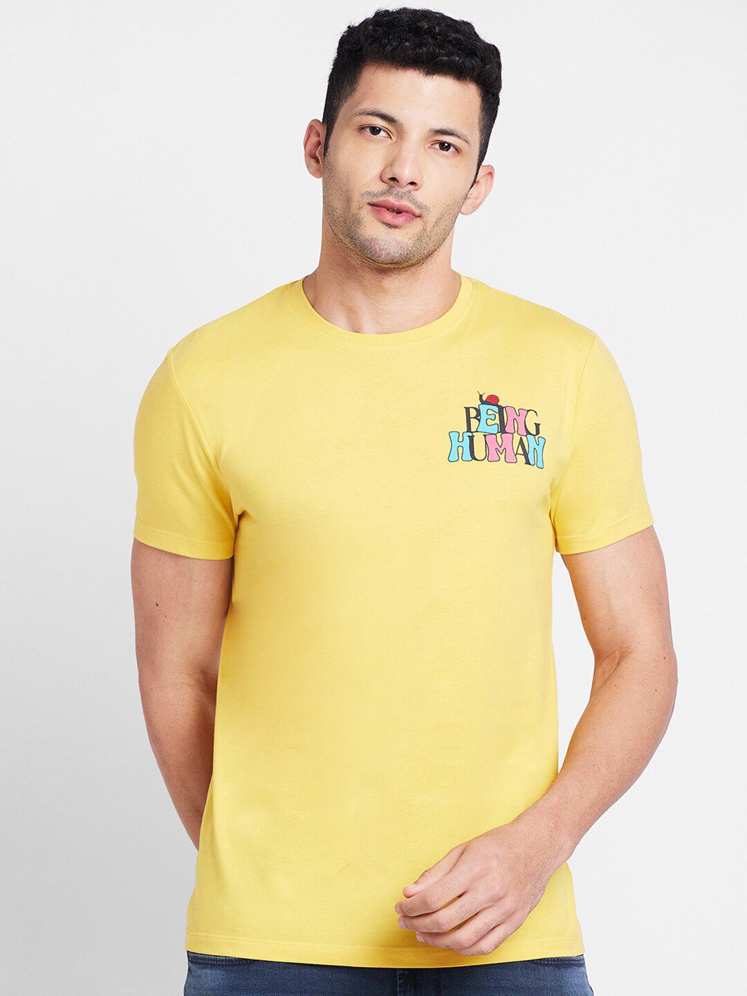 Being Human Round Neck T-shirt