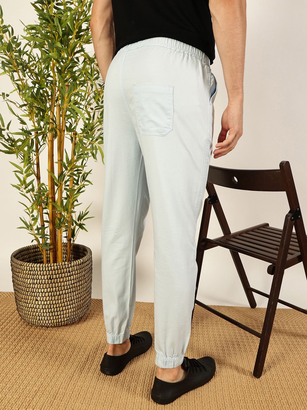 Thomas Scott Men Classic Easy Wash Joggers Trousers