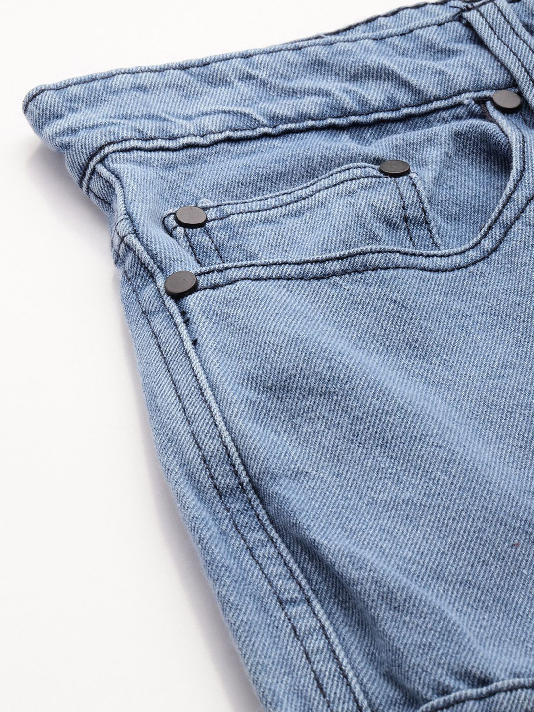 Bene Kleed Men Pure Cotton Straight Fit Cargo Style Jeans