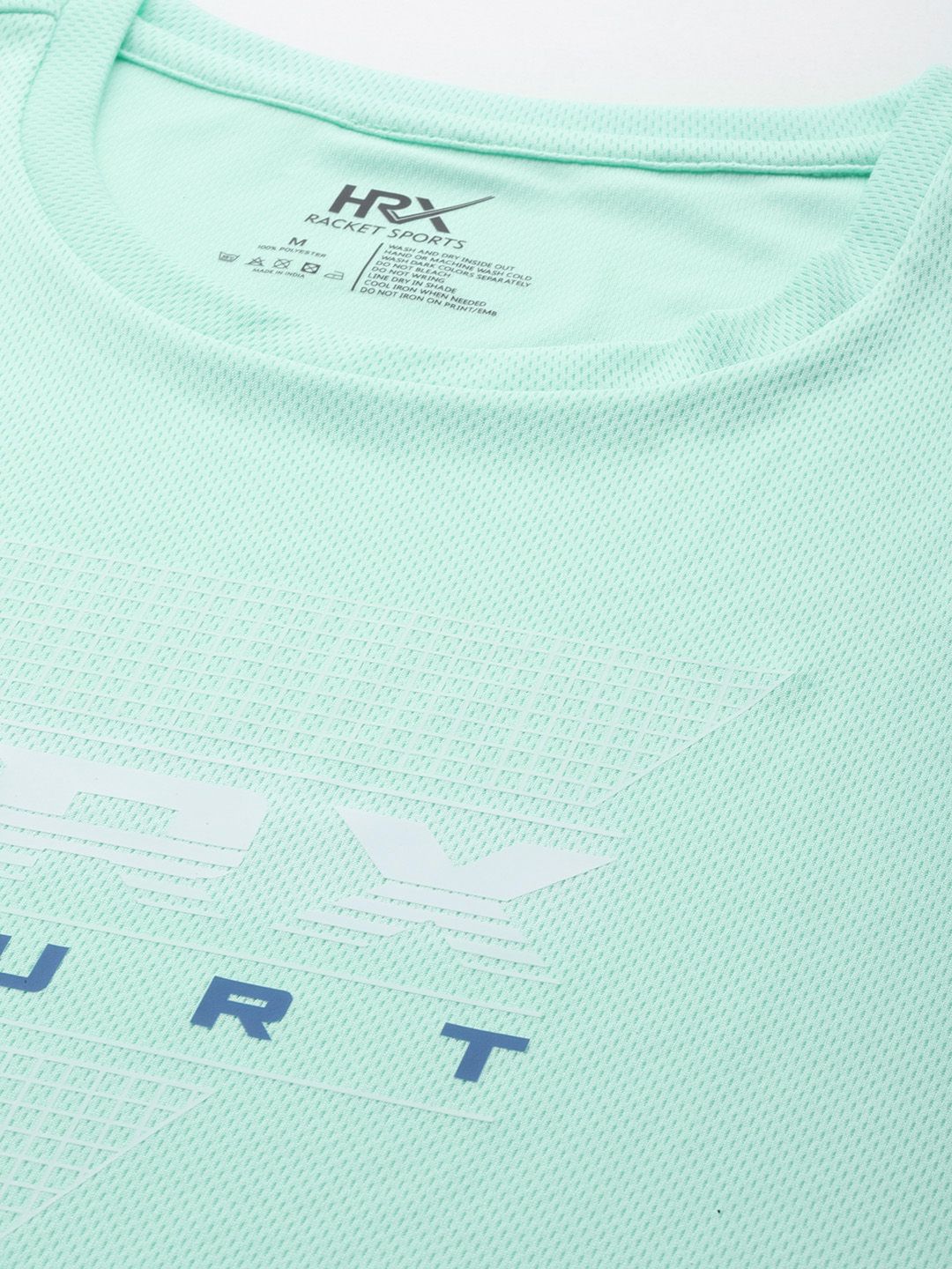 HRX by Hrithik Roshan Men Brand Logo Printed Rapid-Dry Running T-shirt