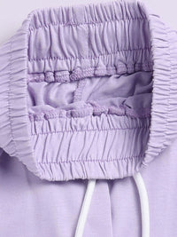 Happy Faces Girls Pure Cotton Barbie Printed T-shirt with Joggers