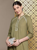 House of Pataudi Ethnic Motifs Embroidered Jashn Kurta