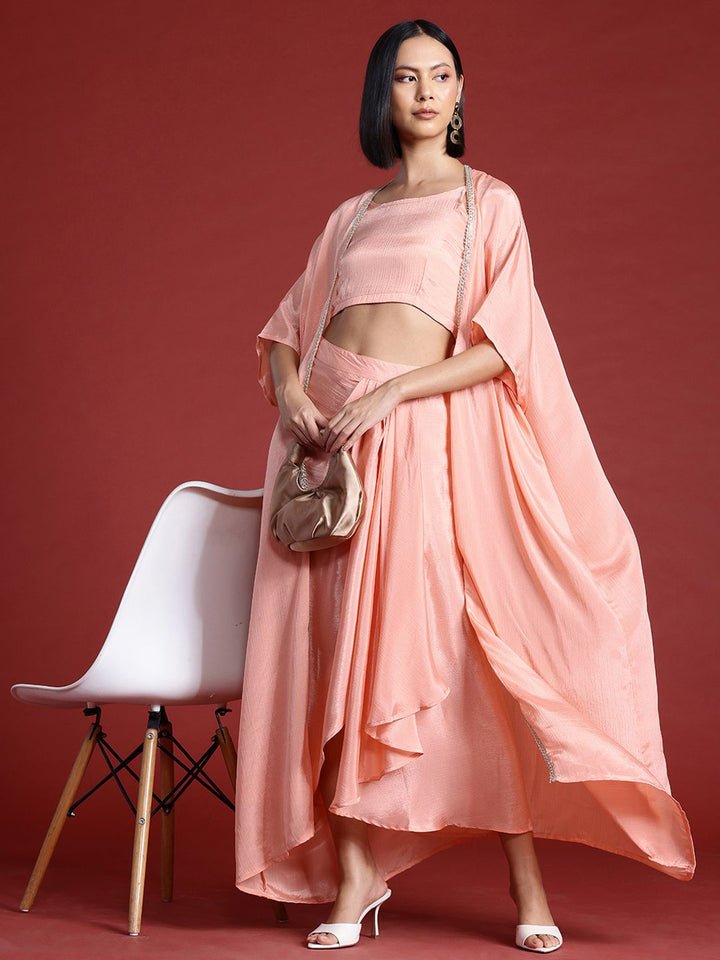 all about you Top with Skirt & Shrug Co-Ord Set