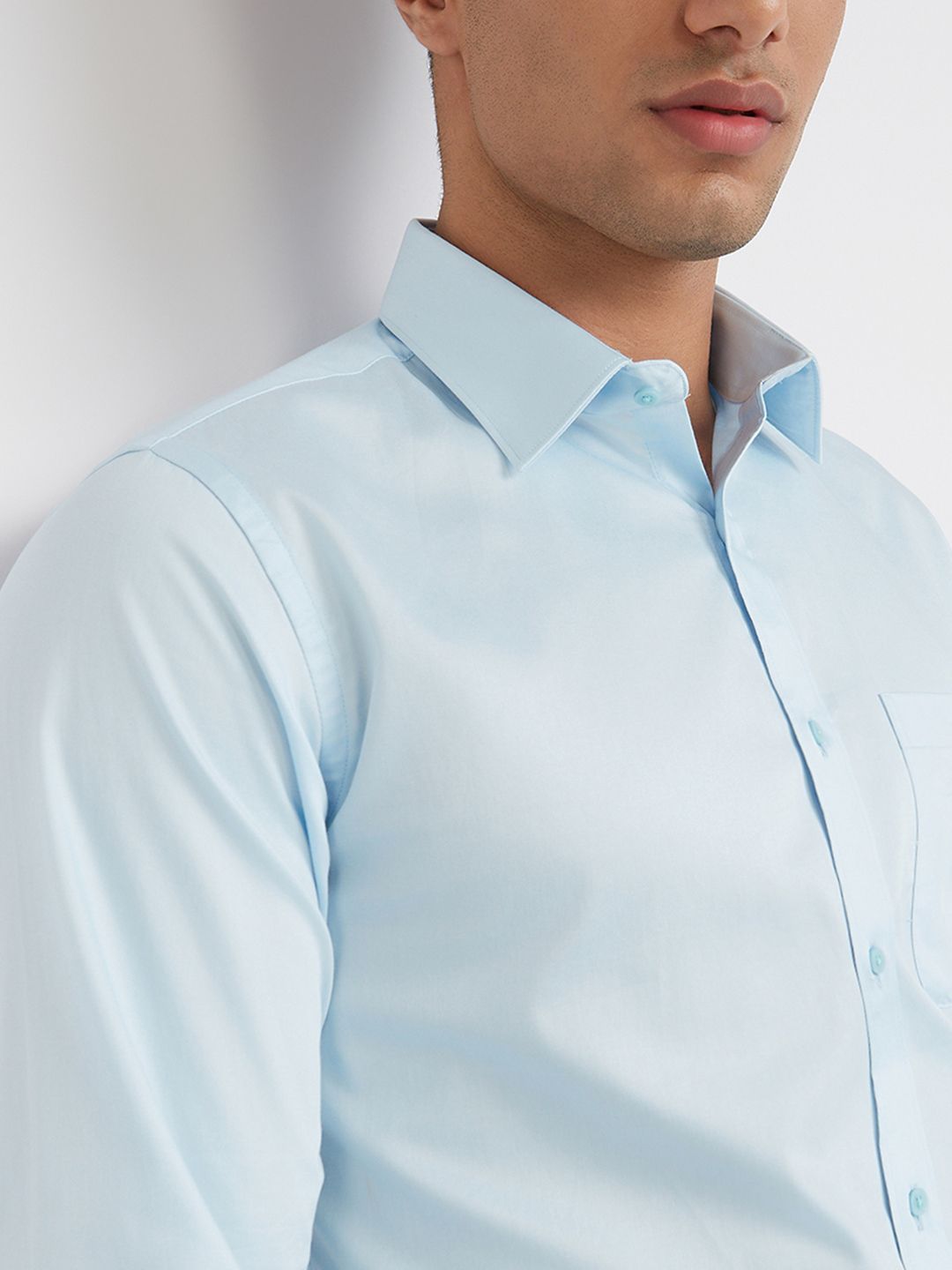 Raymond Pure Cotton Slim Fit Formal Shirt