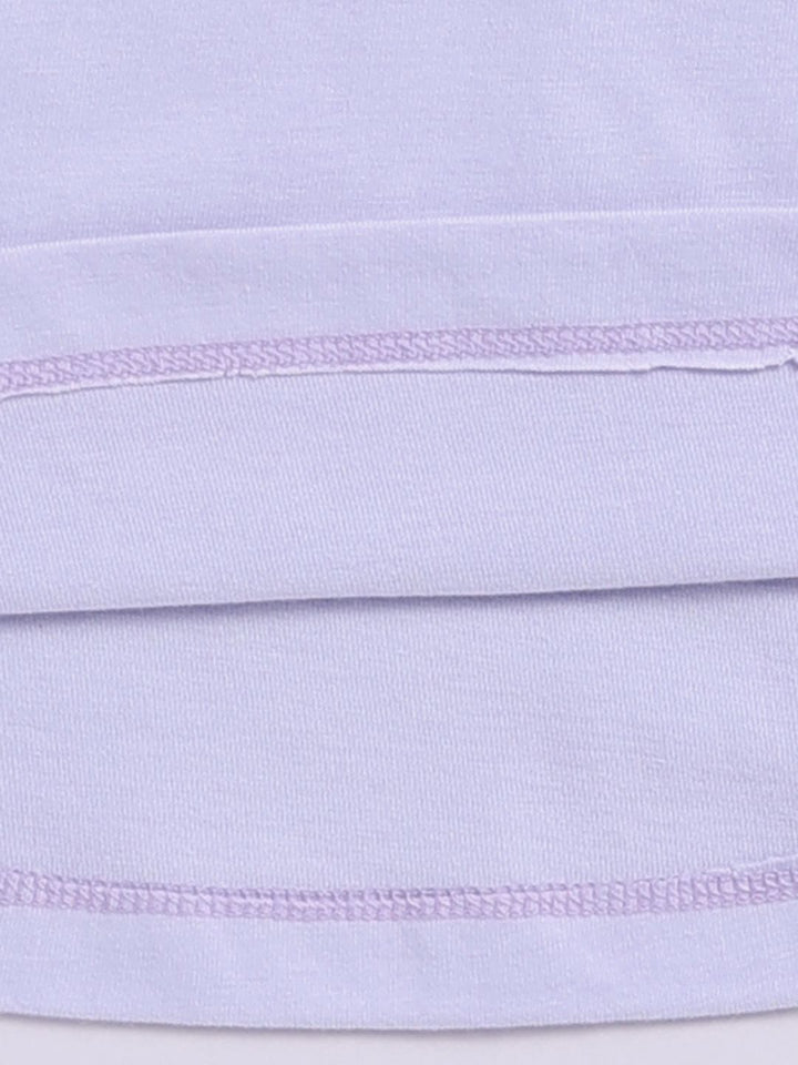 Happy Faces Girls Pure Cotton Barbie Printed T-shirt with Joggers