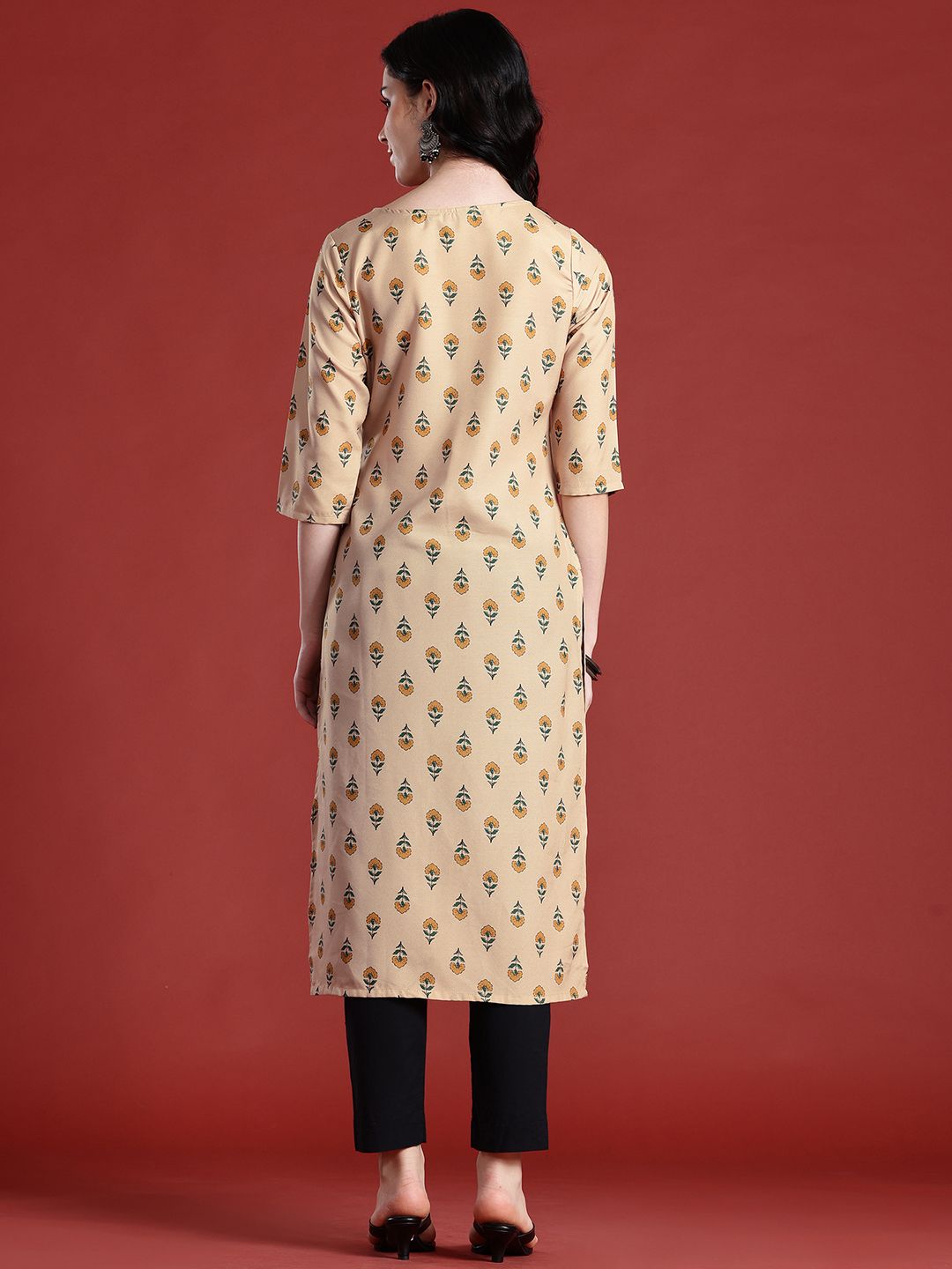 Anouk Indie Floral Print Kurta