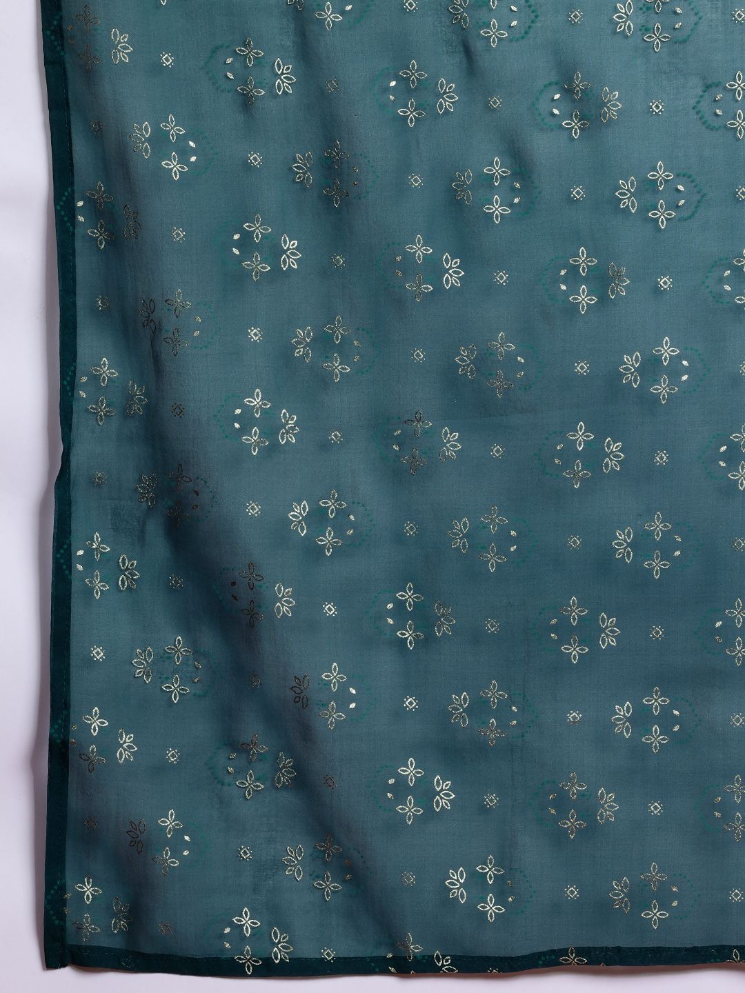 Anouk Tyohar Collection Printed Kurta with Palazzos & Dupatta