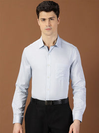 Thomas Scott Classic Slim Fit Micro Ditsy Printed Cotton Formal Shirt