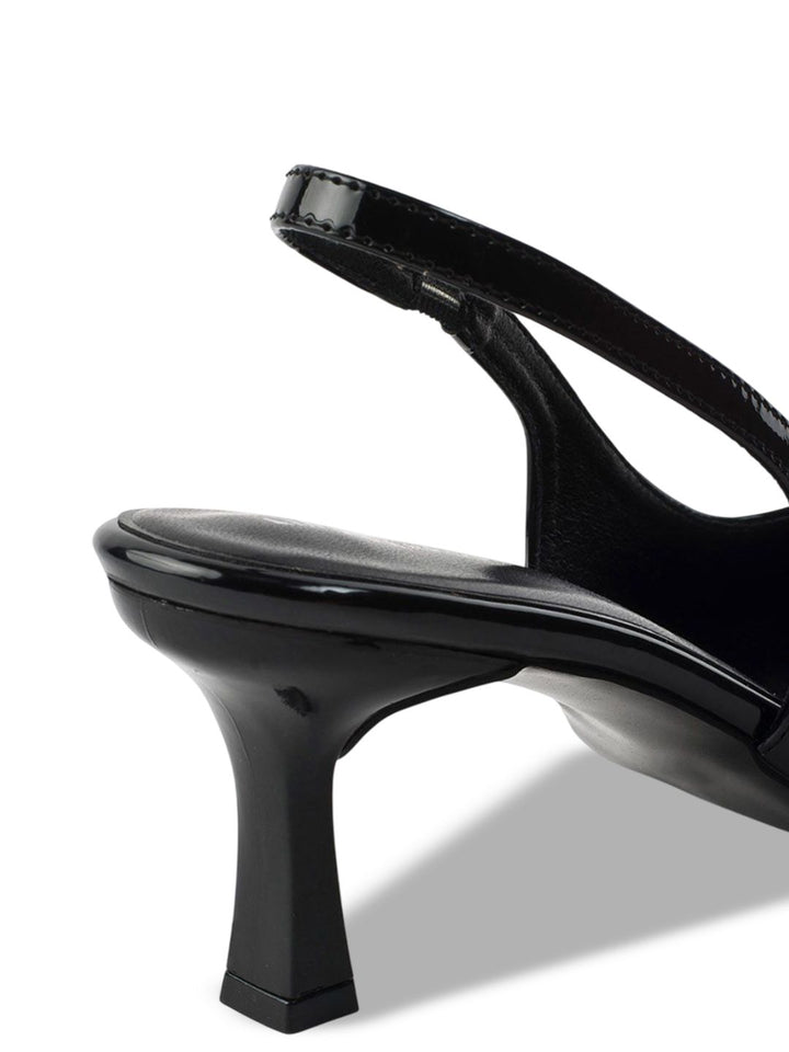 Lino Perros Kitten Pumps with Buckles
