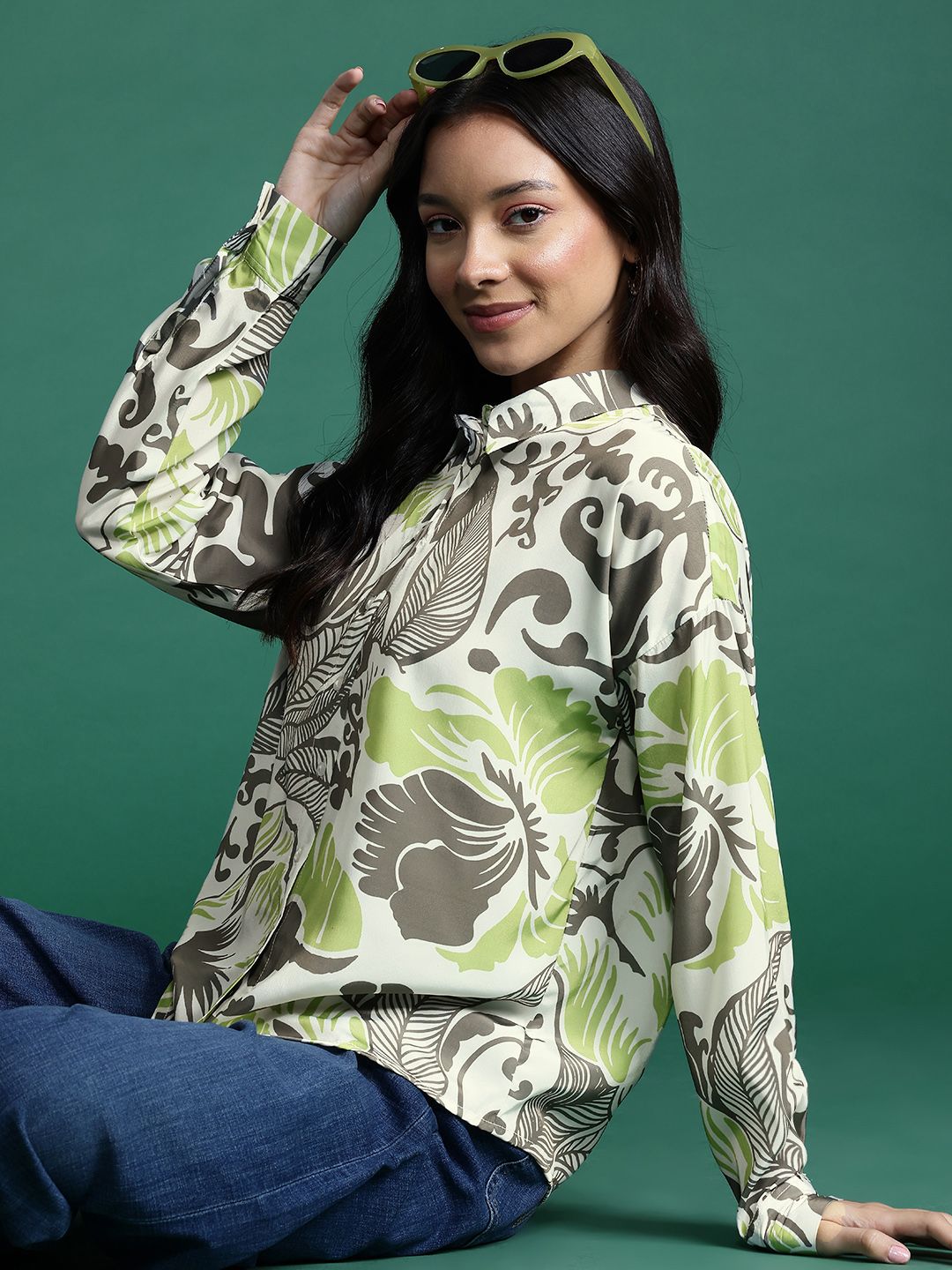 DressBerry Floral Print Printed Casual Shirt