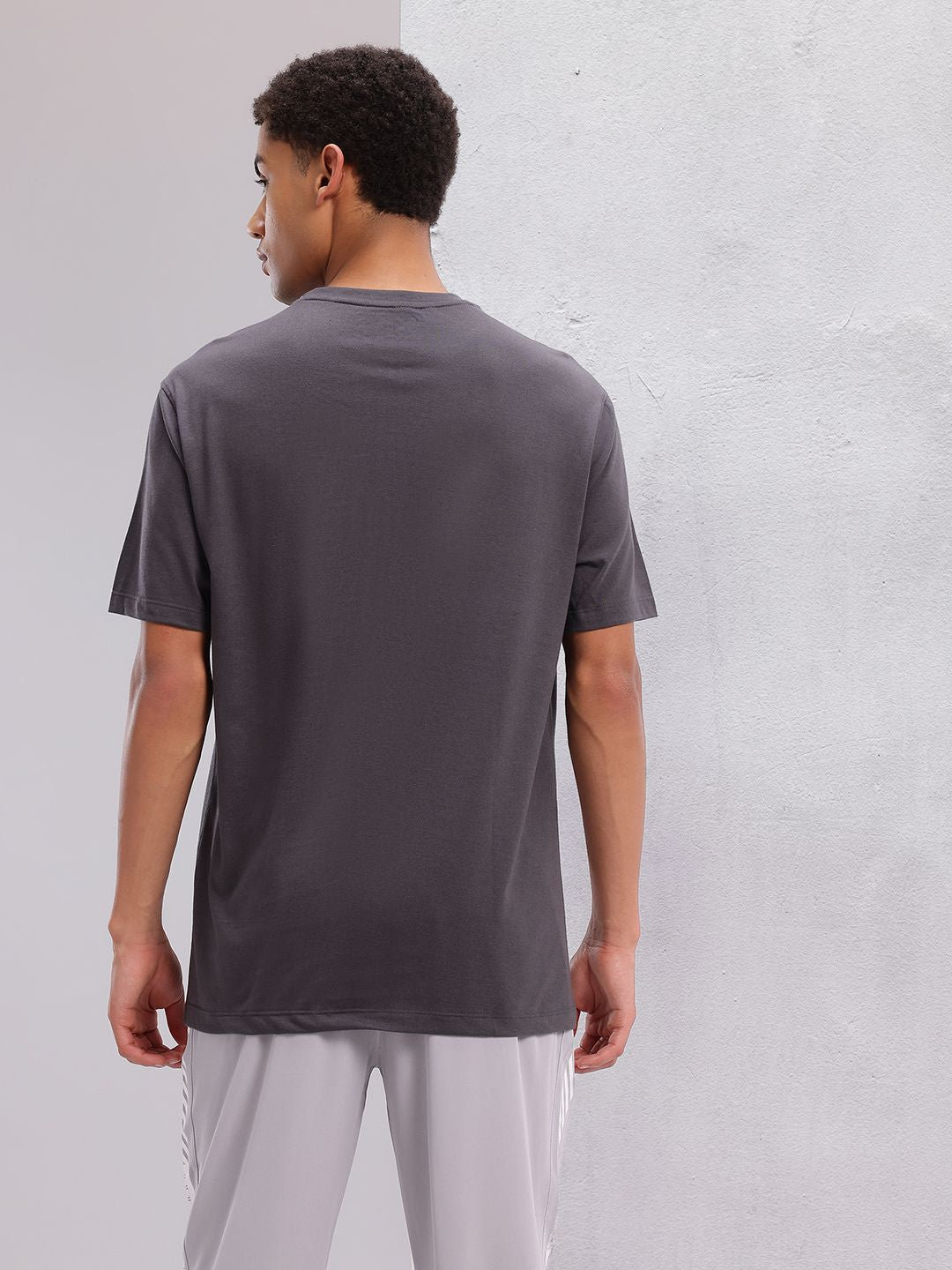 HRX by Hrithik Roshan Typography Printed Relaxed Fit Training T-shirt