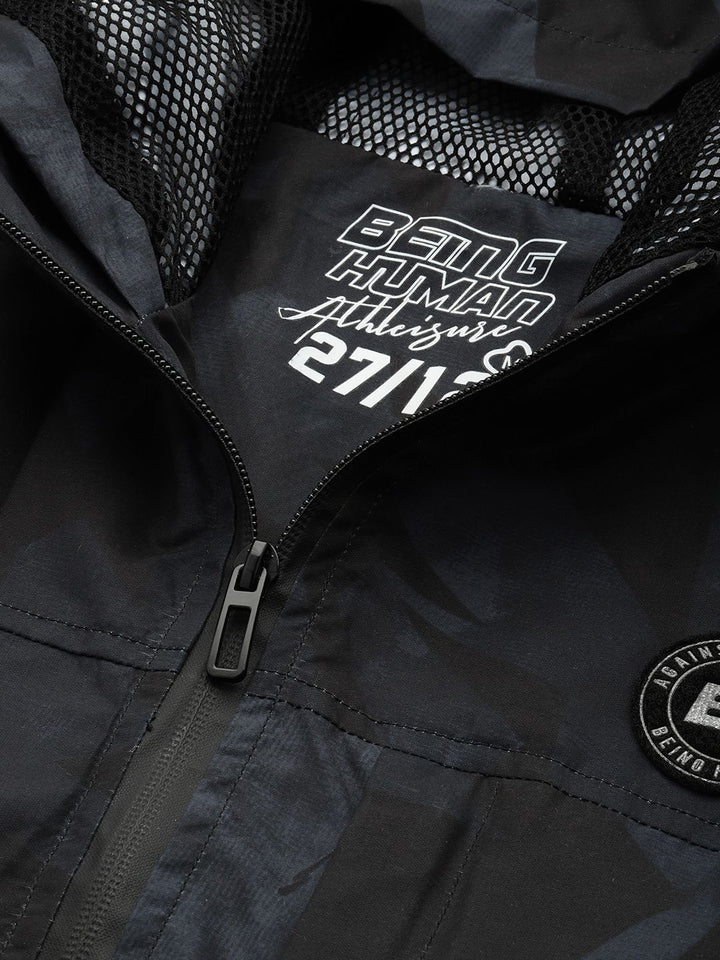 Being Human Abstract Printed Jacket