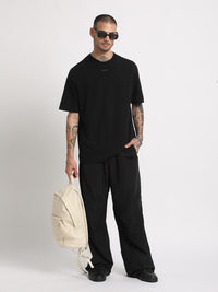 THE BEAR HOUSE Typpgraphy Printed Regular Fit Cotton T-shirt