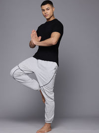 HRX by Hrithik Roshan Men Taping Detail Yoga Joggers