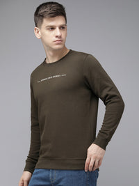 SPYKAR Brand Logo Printed Pullover Sweatshirt