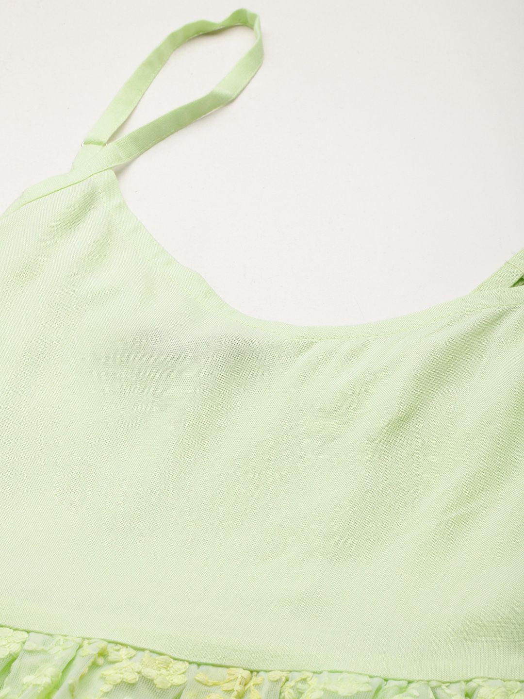 DressBerry Embroidered Lace Empire Top