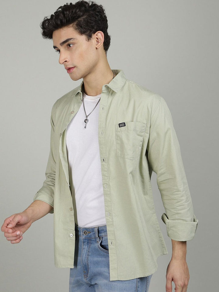 The Indian Garage Co Men Comfort Cotton Casual Shirt