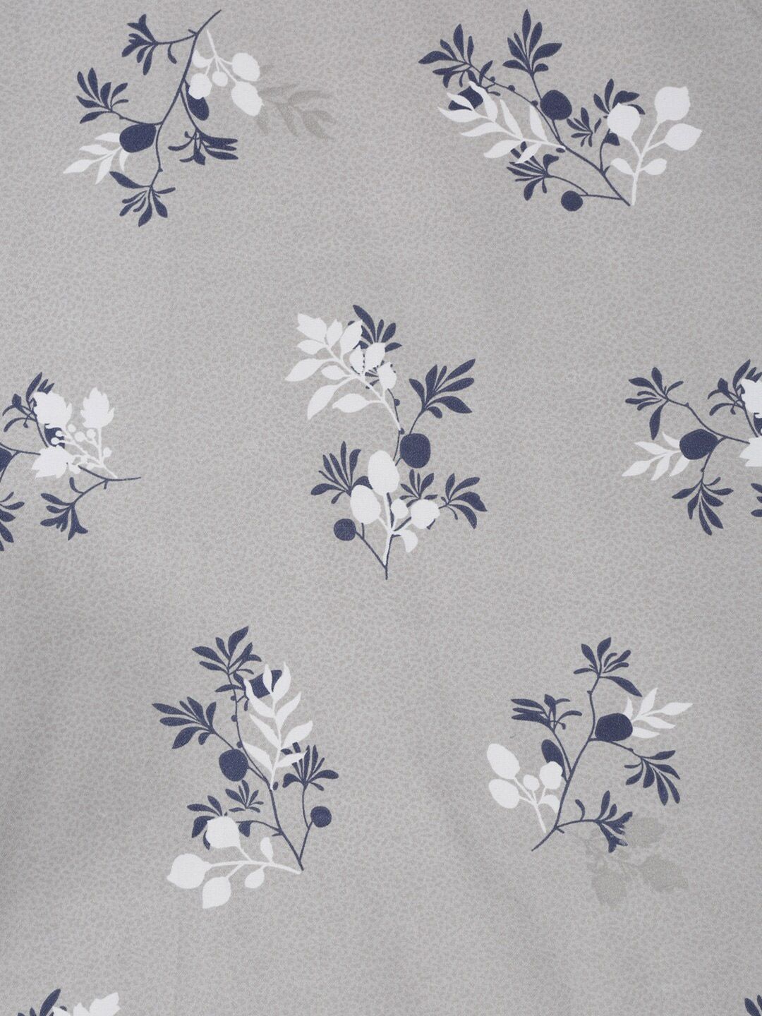 KLOTTHE Floral Printed 300 TC King Bedsheet with 2 Pillow Covers
