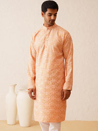 SOJANYA Printed Regular Pure Cotton Kurta with Churidar
