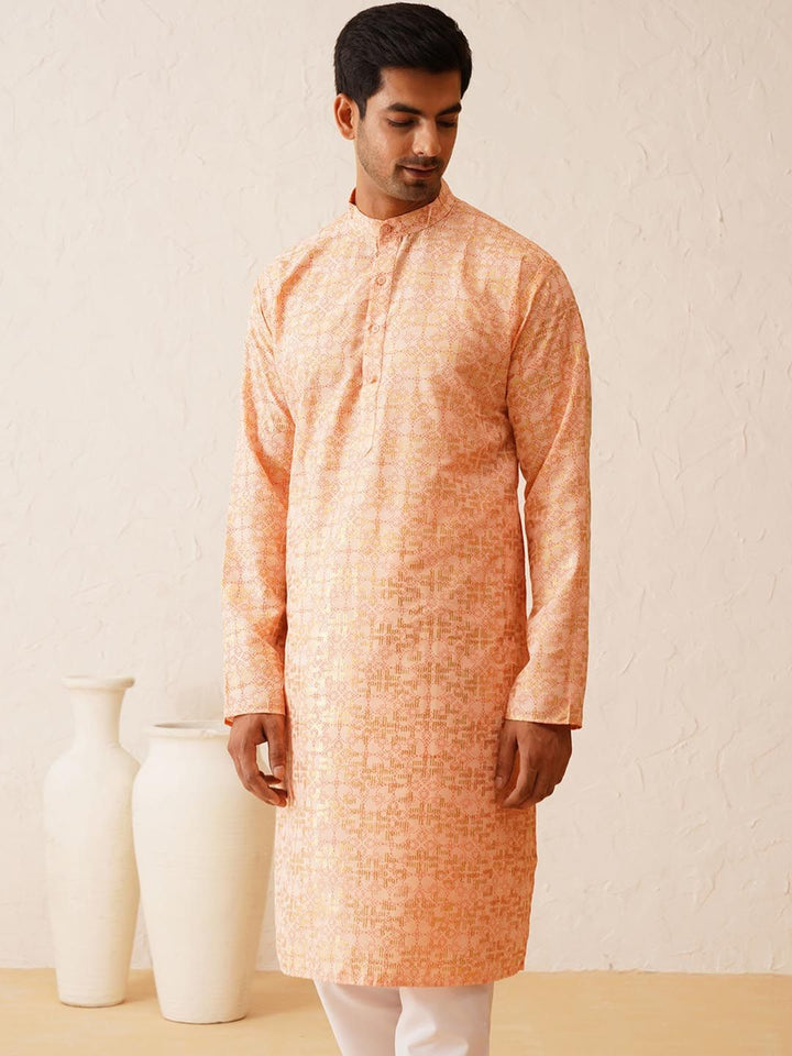 SOJANYA Printed Regular Pure Cotton Kurta with Churidar